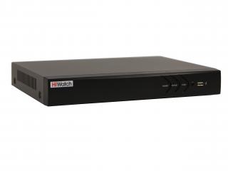 4-канальный гибридный HD-TVI регистратор HiWatch DS-H204UA c технологией AoC 