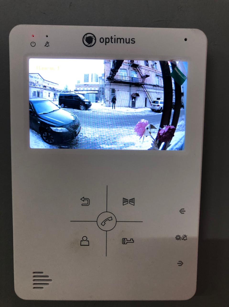 Монитор видеодомофона Optimus VM-4.0