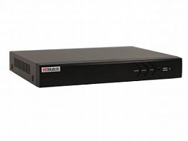 4-канальный гибридный HD-TVI видеорегистратор HiWatch DS-H304QA(B) с технологией AcuSense и AoC
