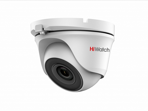 1Мп купольная HD-TVI видеокамера HiWatch DS-T123